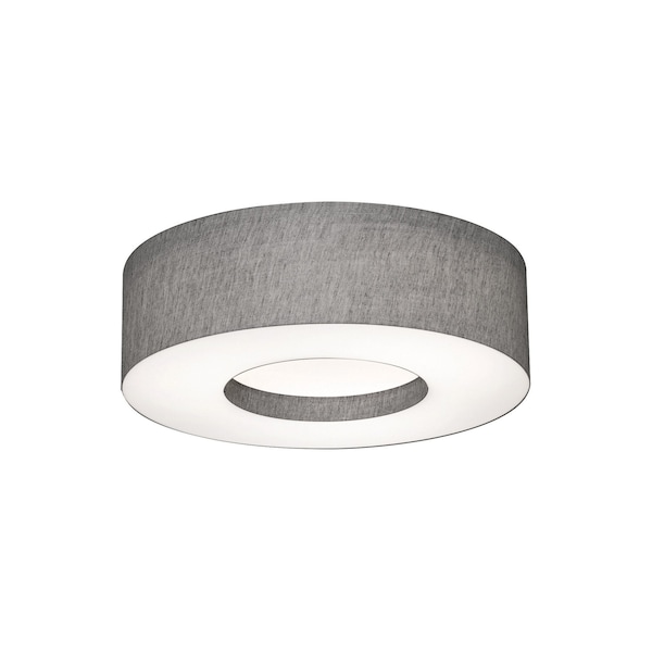 Afx Montclair 13" LED Flush Mount - Grey MCF1214LAJUD-GY - main